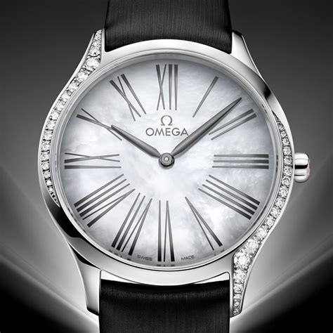 omega de ville tresor diamond ladies watch|de ville tresor watches.